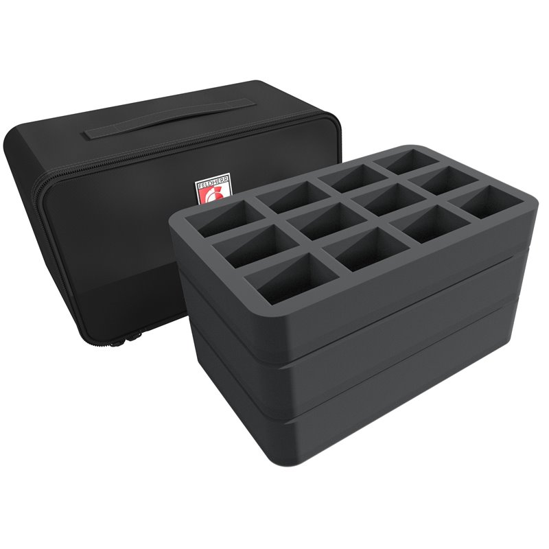 RSL Gaming AB | Feldherr MINI PLUS Case for 44 Blood Bowl miniatures - 2016 Edition