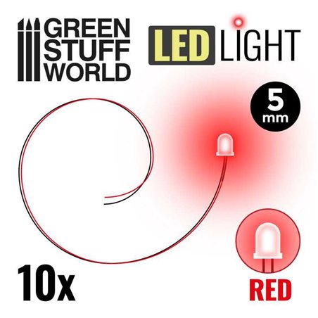 RSL Gaming AB | Red LED Lights - 5mm
