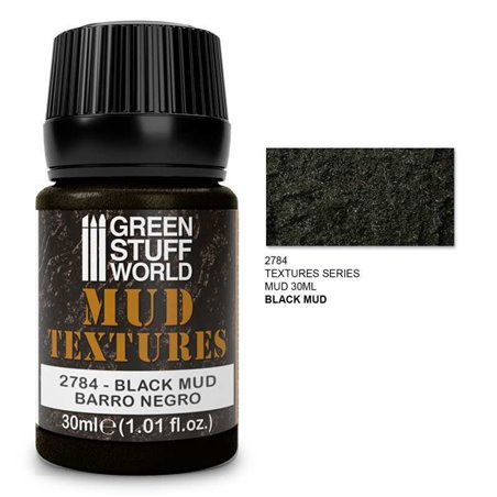 RSL Gaming AB | Mud Textures - BLACK MUD 30ml