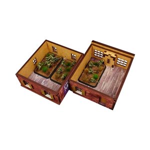 RSL Gaming AB | WW2 Normandy Cafe PREPAINTED 15mm