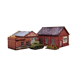 RSL Gaming AB | WW2 Normandy Garage & Factory - 15mm
