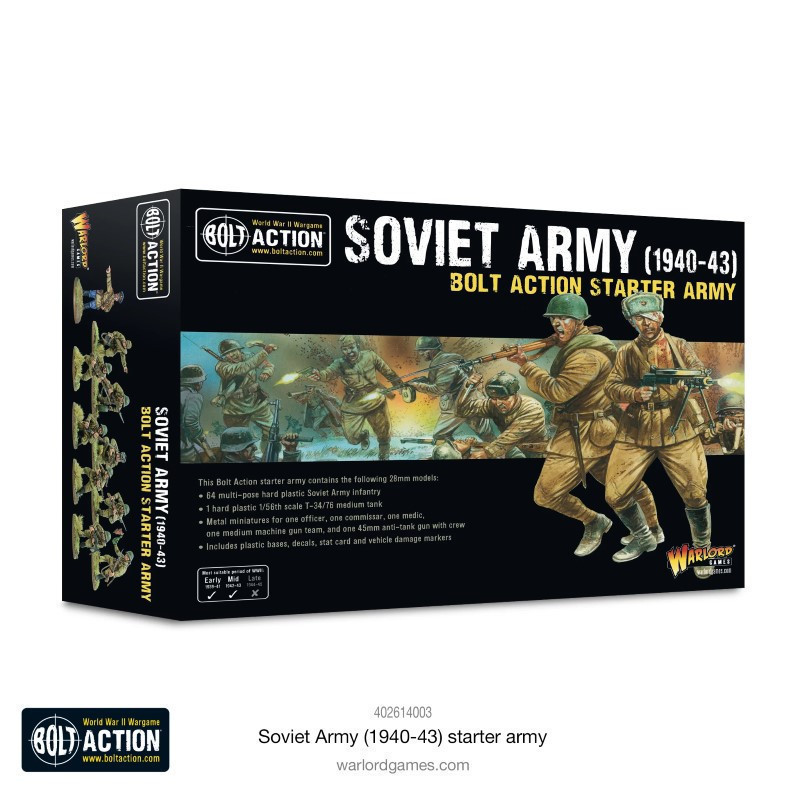 RSL Gaming AB | Soviet Army (1940-43) starter army