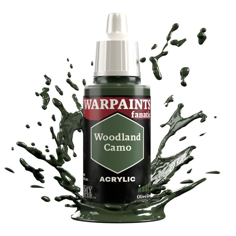 RSL Gaming AB | Warpaints Fanatic: Woodland Camo 18ml