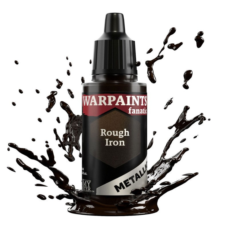 RSL Gaming AB | Warpaints Fanatic Metallic: Rough Iron 18ml