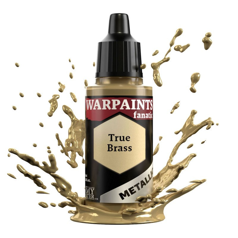 RSL Gaming AB | Warpaints Fanatic Metallic: True Brass 18ml