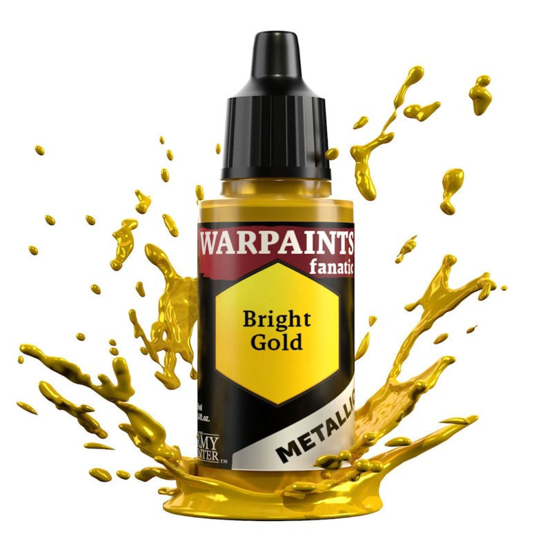 RSL Gaming AB | Warpaints Fanatic Metallic: Bright Gold 18ml