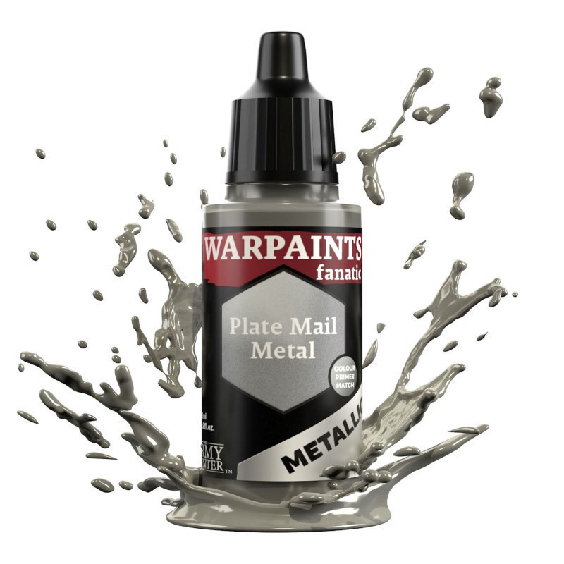 RSL Gaming AB | Warpaints Fanatic Metallic: Plate Mail Metal 18ml