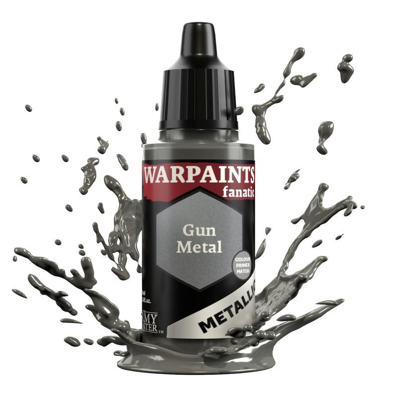 RSL Gaming AB | Warpaints Fanatic Metallic: Gun Metal 18ml
