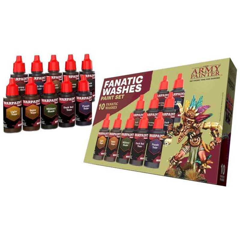 RSL Gaming AB | Warpaints Fanatic Washes Paint Set