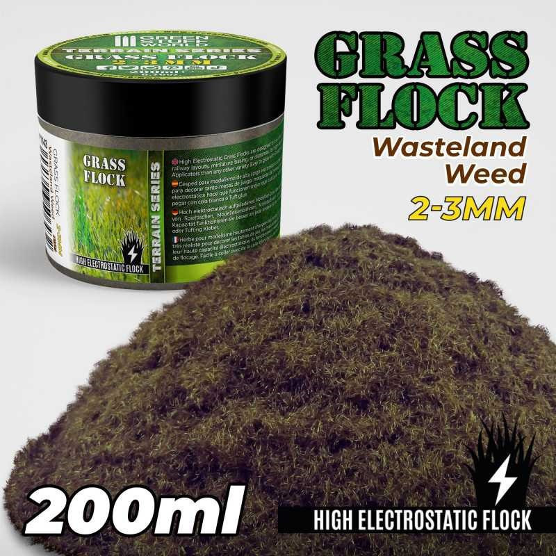 RSL Gaming AB | Static Grass Flock 2-3mm - WASTELAND WEED - 200 ml