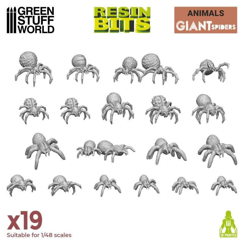 RSL Gaming AB | 3D printed set - Big Spiders