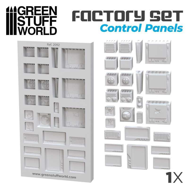 RSL Gaming AB | Silicone Molds - Control Panels