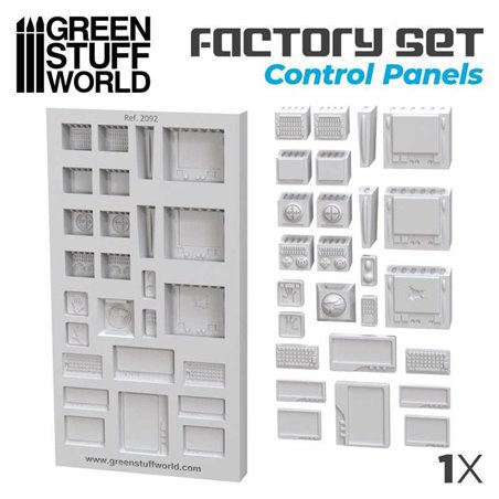 RSL Gaming AB | Silicone Molds - Control Panels