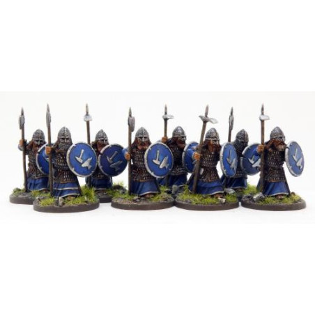RSL Gaming AB | Durinn's Folk Warriors ADVANCING with SPEARS (Dwarves)