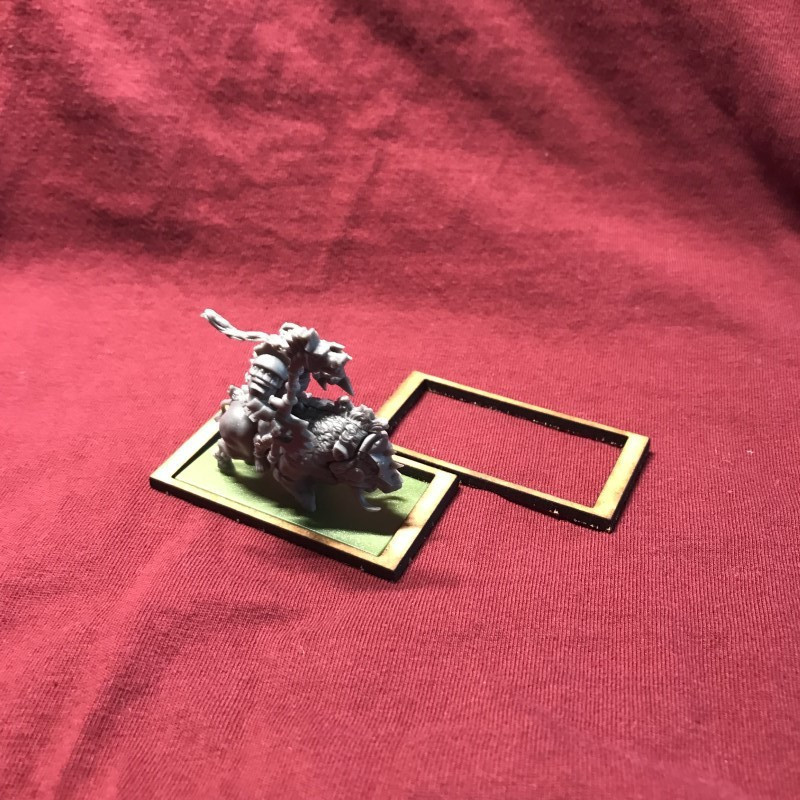 Sabotbas, 50x25mm till 60x30mm