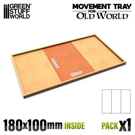 RSL Gaming AB | MDF Movement Trays - 180x100mm