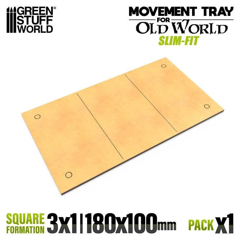 RSL Gaming AB | MDF Movement Trays - Slimfit 180x100mm