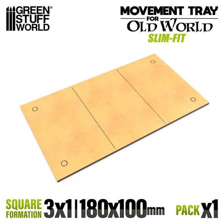 RSL Gaming AB | MDF Movement Trays - Slimfit 180x100mm