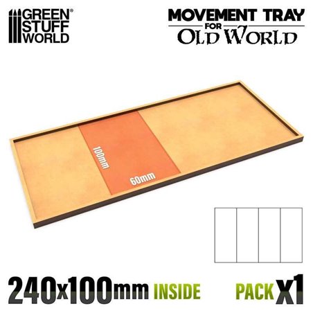 RSL Gaming AB | MDF Movement Trays - 240x100mm