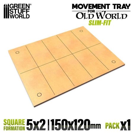 RSL Gaming AB | MDF Movement Trays - Slimfit 150x120mm