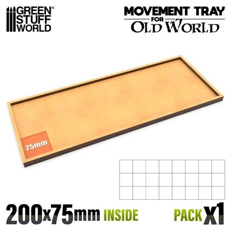 RSL Gaming AB | MDF Movement Trays - 200x75mm