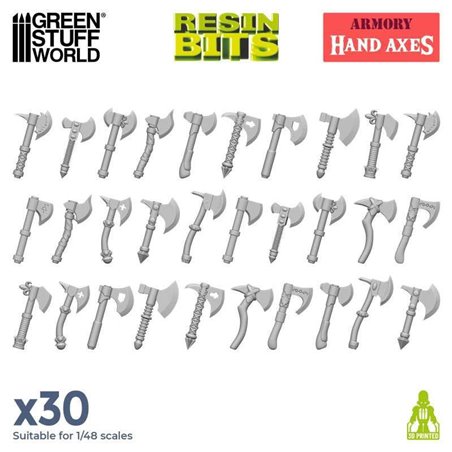 RSL Gaming AB | 3D printed set - Hand Axes