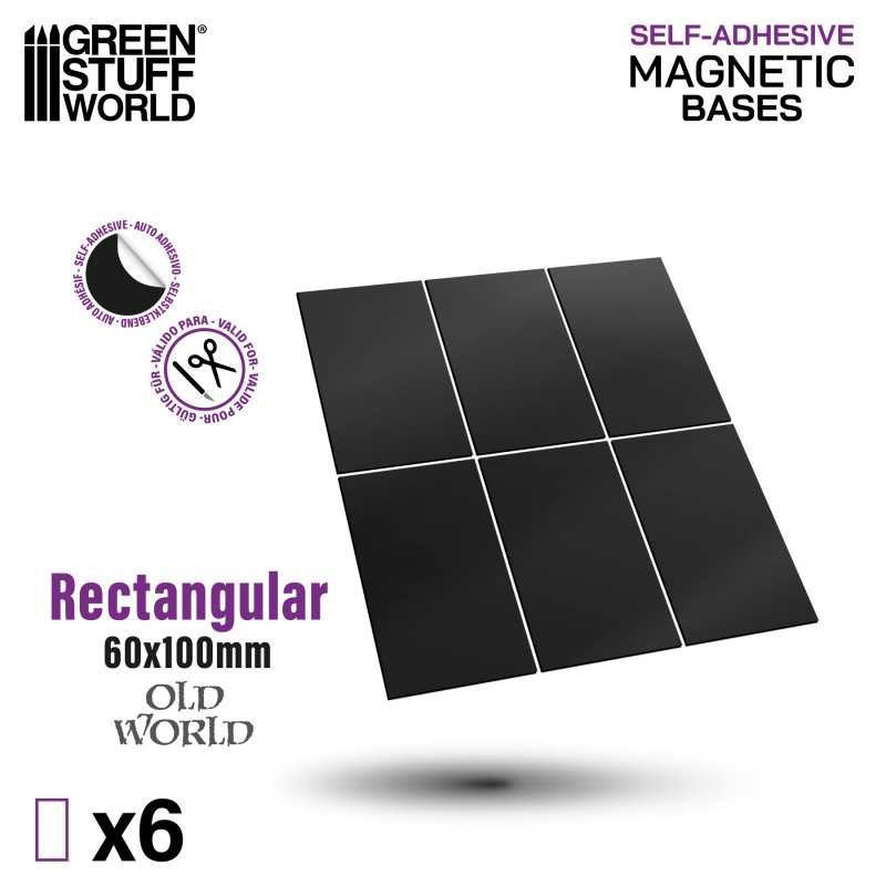 RSL Gaming AB | Rectangular Magnetic Sheet SELF-ADHESIVE - 60x100mm