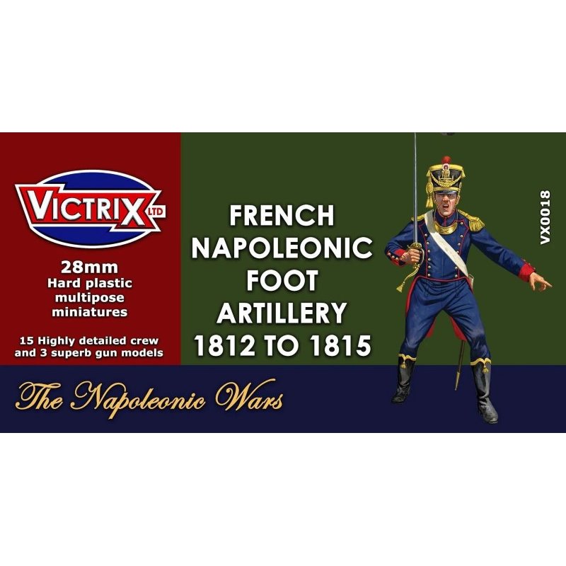RSL Gaming AB | French Napoleonic Artillery 1812 - 1815
