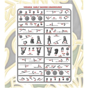 RSL Gaming AB | Early Saxon Unarmoured Warriors