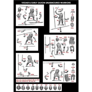 RSL Gaming AB | Early Saxon Unarmoured Warriors