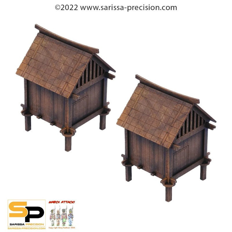 RSL Gaming AB | 28mm Japan : Rice Store Set