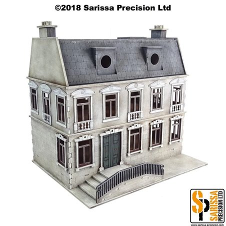 RSL Gaming AB | 28mm World War : European Residential Townhouse with Dormer