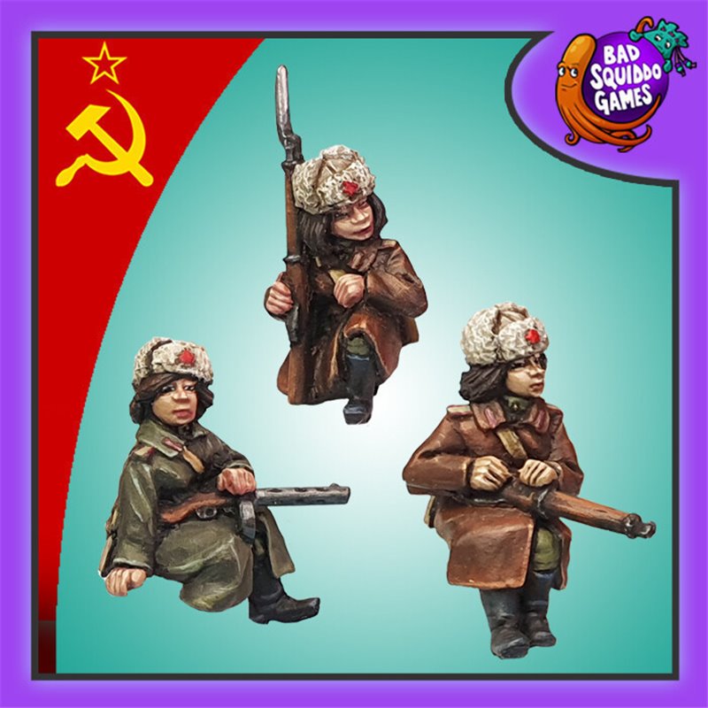 Winter Tank Riders Pack A (3 models)