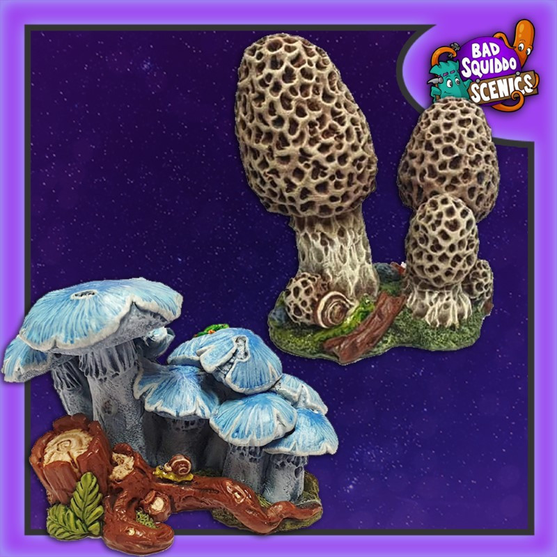 RSL Gaming AB | Giant Mushrooms: Morel & Cluster