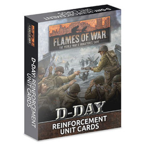 D-Day: Reinforcement Unit Cards (32x Cards)