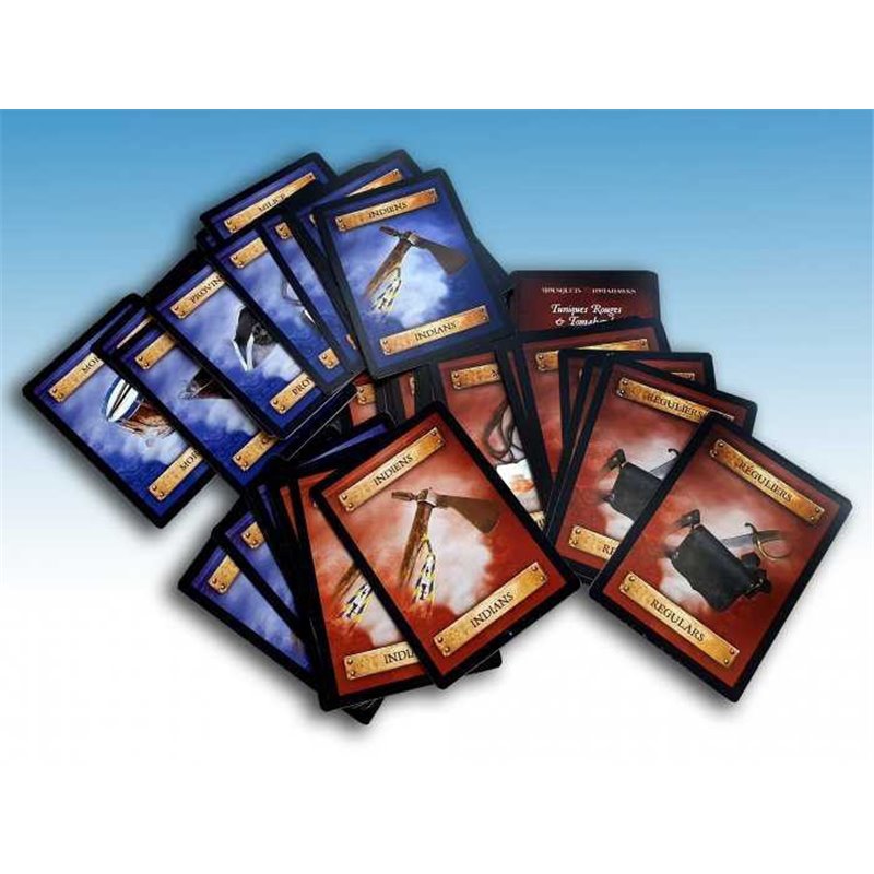 RSL Gaming AB | Redcoats & Tomahawks Card Deck