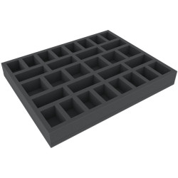 Feldherr 40 mm (1.57 inch) full-size foam tray with 30 compartments