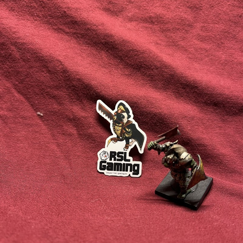 RSL Gaming AB | RSL-Merch : Commisar Gorm Sticker