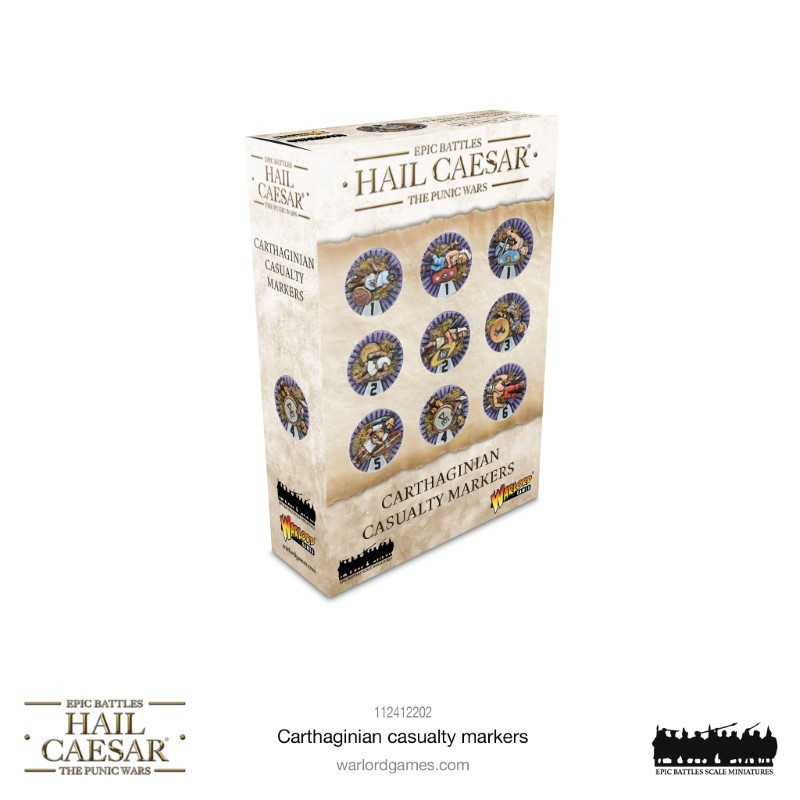 RSL Gaming AB | Hail Caesar Epic Battles: Carthaginian casualty markers