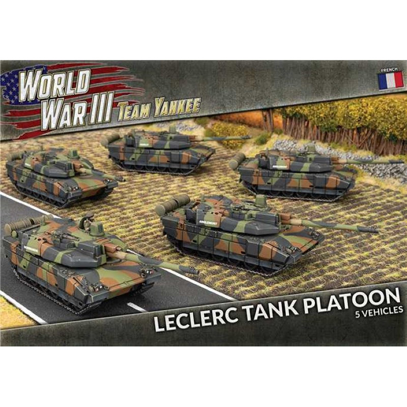 RSL Gaming AB | Leclerc Tank Platoon (x5 plastic)