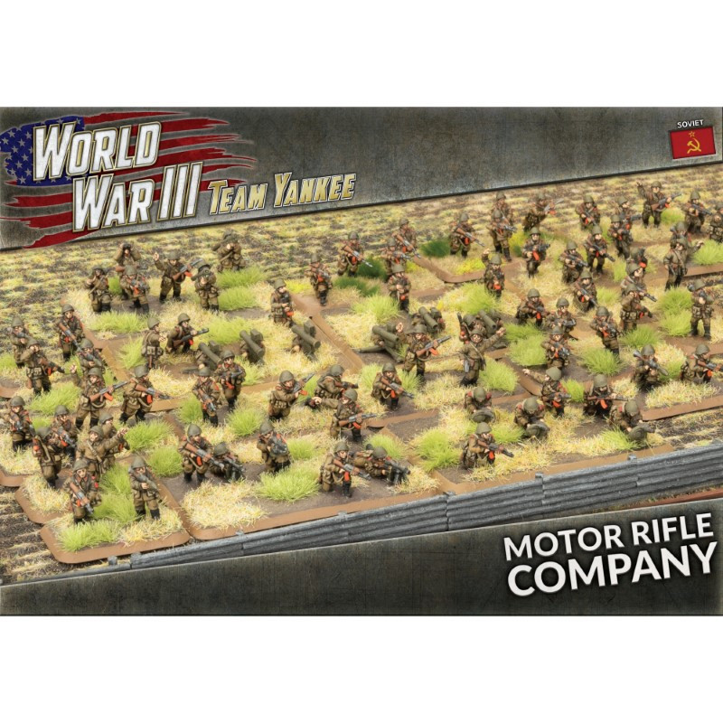 RSL Gaming AB | Soviet Motor Rifle Company (x100 figs plastic)
