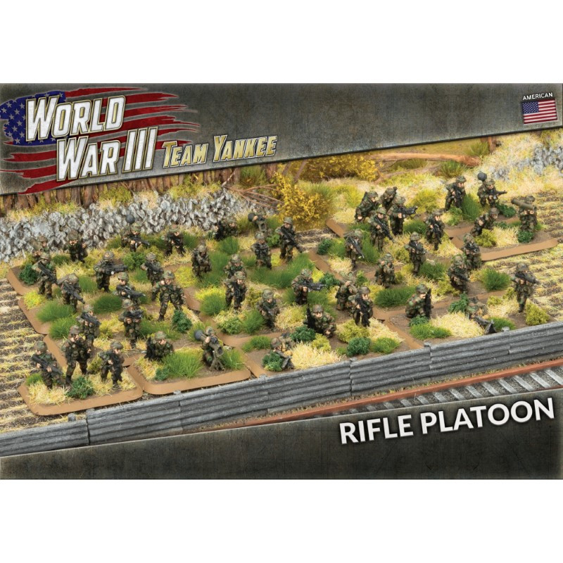 RSL Gaming AB | American Rifle Platoon (Marine) (x50 figs plastic)