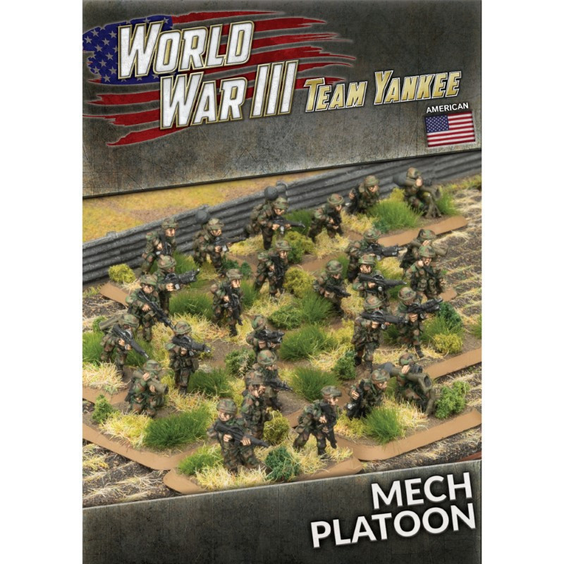 RSL Gaming AB | American Mech Platoon (x30 figs plastic)