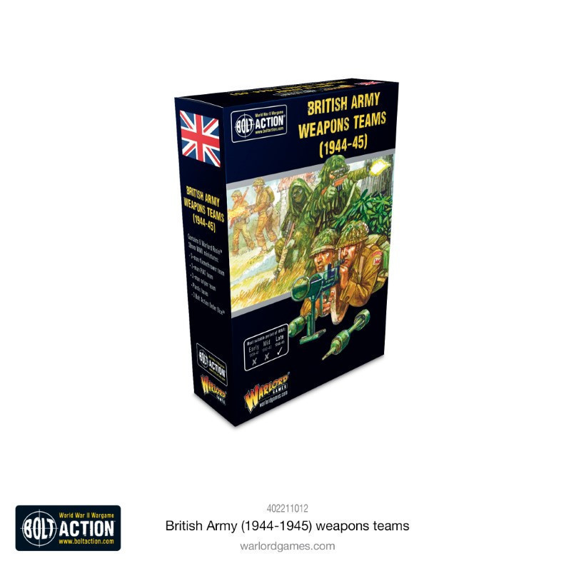 RSL Gaming AB | British Army (1944-45) Weapons Teams