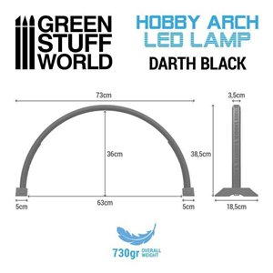 Hobby Arch LED Lamp - Darth Black
