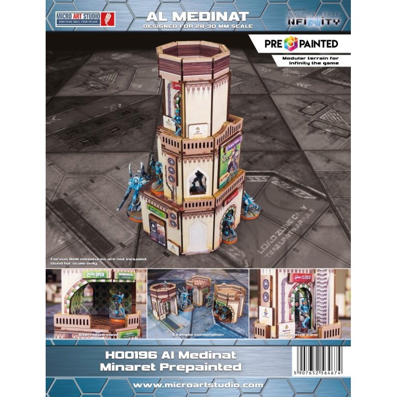 RSL Gaming AB | Al Medinat Minaret (1) PREPAINTED