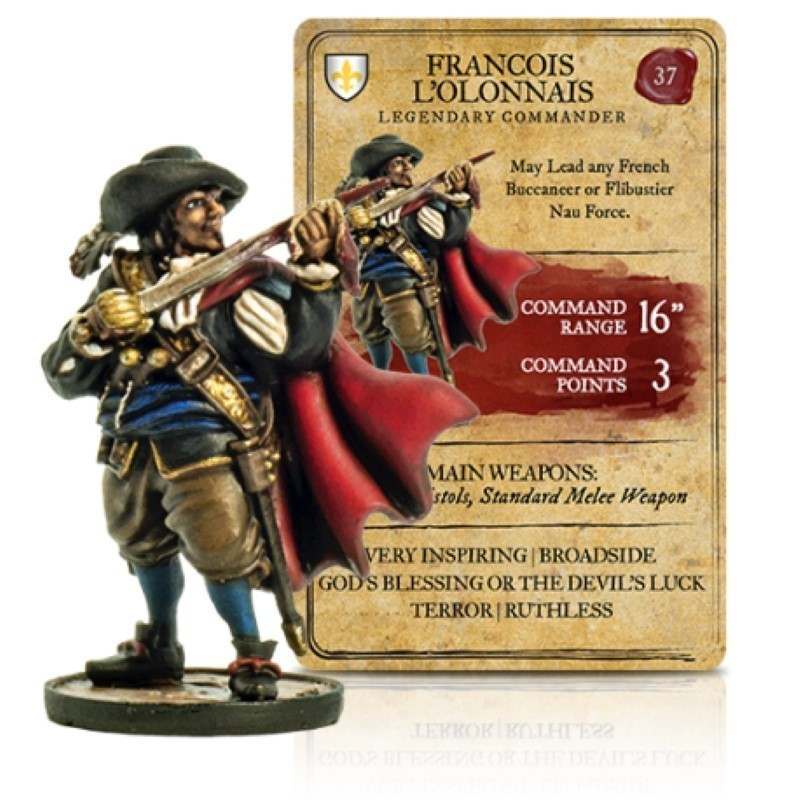 RSL Gaming AB | French : Legendary Commander : Francois l'Ollonais