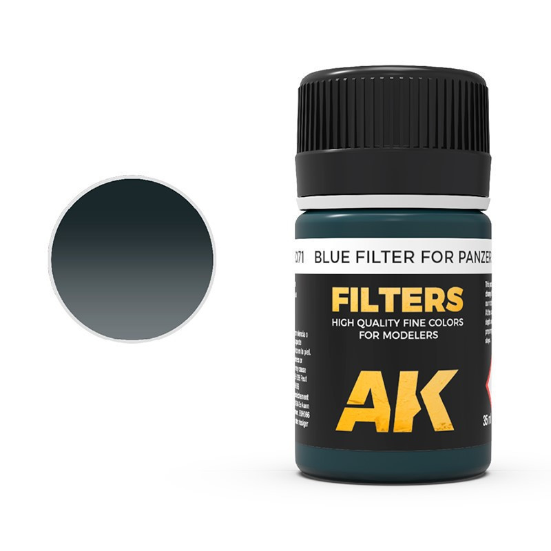 RSL Gaming AB | Blue Filter for Panzer Grey