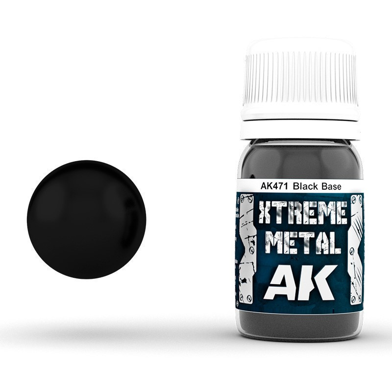 RSL Gaming AB | Xtreme Metal Black Base 30ml
