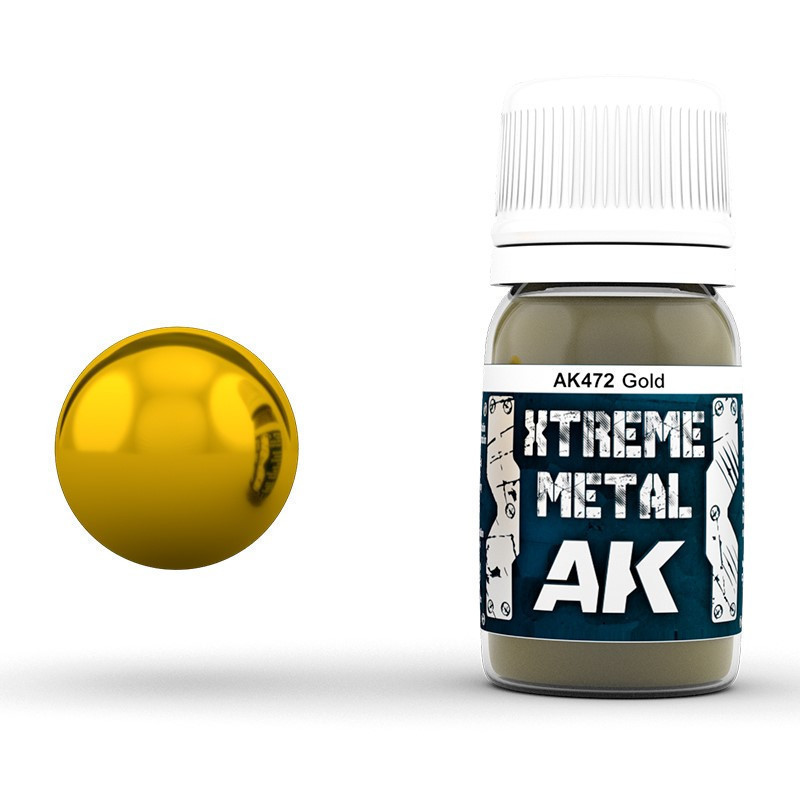 RSL Gaming AB | Xtreme Metal Gold 30ml